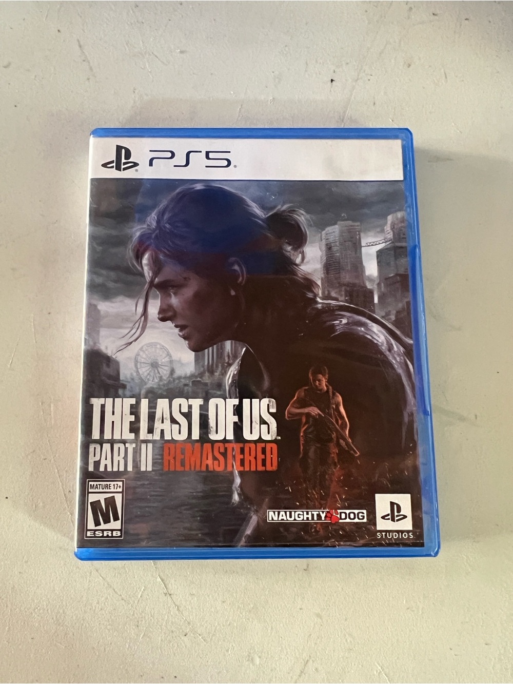 Sony PS5 The Last of Us Part II Remastered - Blue Case